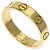 Anello Mini Love Cartier in oro giallo 18K