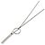 Collana Lariat Gucci in Oro Bianco 18K