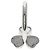 Anel de diamante Chopard Happy Heart Wing - vista 7