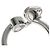 Anel de diamante Chopard Happy Heart Wing - vista 9
