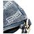 Le Cagole Balenciaga 695814 Le Cagol Borsa a Mano 2 Vie in Denim Blu - vista 10