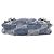Le Cagole Balenciaga 695814 Le Cagol Borsa a Mano 2 Vie in Denim Blu - vista 4