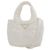 Bolso de nylon blanco Prada