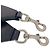 Gucci 696010 Mini Bolsa GG Embossada Preto - vista 16