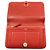 Monedero Duo Dogon GM de Hermès Roja - vista 4
