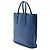 Borsa Tote Lux Saffiano Blu Prada - vista 2