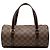 Louis Vuitton Papillon 26 in Damier Ébène marrone