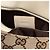 Borsa a spalla Horsebit in tela GG beige Gucci - vista 6