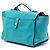 Borsa a tracolla Sound Lock in Vitello Daino blu di Prada Turchese - vista 2