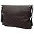 Borsa a tracolla in nylon GG marrone Gucci Marrone scuro - vista 2