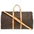 Louis Vuitton Keepall Bandoulière 55 Monogram Marrone