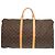 Louis Vuitton Keepall Bandoulière 55 Monogram Marrone - vista 2