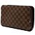 Pochette Saint Louis Damier Ebene Marrone Louis Vuitton - vista 2