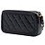 Clutch Chanel in Caviar Nero CC Filigrana con Catena - vista 2