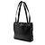 Borsa tote con logo CC borchiato in pelle di agnello nera Chanel Nero - vista 2