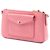 Prada Saffiano Lux Rosa Crossbody con Tasca Frontale - vista 2