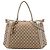 Bolsa tote conversível Bella em lona GG bege da Gucci