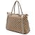 Bolsa tote conversível Bella em lona GG bege da Gucci - vista 2