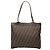 Fendi Braune Zucca Canvas Tote