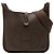 Hermès Evelyne I PM in pelle Clemence marrone Marrone scuro