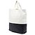 Céline Borsa tote verticale bicolore in pelle bianca Celine - vista 2