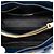 Prada Tote Morbido Triplo in Saffiano Blu Blu scuro - vista 4