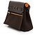 Herbag Zip 20 in Tela Militare Marrone e Vacca Hunter di Hermès Marrone scuro - vista 2