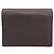 Cartera de cuero bi-fold Vara Ribbon de Salvatore Ferragamo Castaño Rosa - vista 2