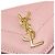 Billetera compacta V-Stitch Yves Saint Laurent Rosa - vista 17