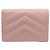 Billetera compacta V-Stitch Yves Saint Laurent Rosa - vista 2