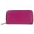Cartera Zippy de cuero Epi Louis Vuitton Rosa Roja