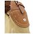 Miu Miu Ein-Schulter-Canvas-Schultertasche Braun - Ansicht 11
