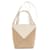 Borsa Loewe Puzzlefold 2 in 1 Bianco Beige