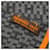 Silk In Stola in seta grigia Hermès Marrone - vista 3