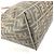Fendi Cherry Blossom Zucca Logo Schultertasche Braun - Ansicht 7