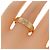 Ring Anello in Oro Giallo 750YG Hermès D'oro - vista 4