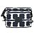 Borsa a tracolla in nylon sportivo Chanel Nero Bianco