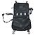 Borsa a tracolla in nylon sportivo Chanel Nero Bianco - vista 11