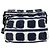 Borsa a tracolla in nylon sportivo Chanel Nero Bianco - vista 2
