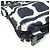 Borsa a tracolla in nylon sportivo Chanel Nero Bianco - vista 9