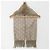 Fendi Nerzfell-Fransen-Schal Braun Beige - Ansicht 3