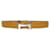 Cinturón reversible H-Martre Constance de Hermès Castaño Beige  - vista 4