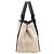 Borsa Balenciaga Cabas S blu navy Nero Bianco - vista 3