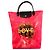 Borsa in tela Longchamp Collaborazione Robert Indiana Nero Rosa