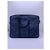 Louis Vuitton Valigetta Camouflage Nero a Quadri in Pelle Blu - vista 2