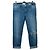 Vaqueros cropped de cintura baja azules Frame Denim