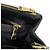 Prada Safriano Front Pocket Double Zip black Tote Bag - view 10