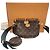 Louis Vuitton Borsa a tracolla Multi Pochette Accessoires Khaki Marrone