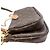 Louis Vuitton Borsa a tracolla Multi Pochette Accessoires Khaki Marrone - vista 10