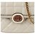 Gucci Borsa a spalla mini catena Deco Bianco - vista 2
